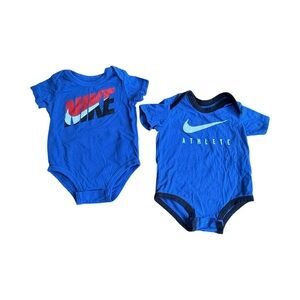 Nike Baby Boy 2-Piece Bodysuit Bundle | Sizes 3-6M & 6 months bundle
